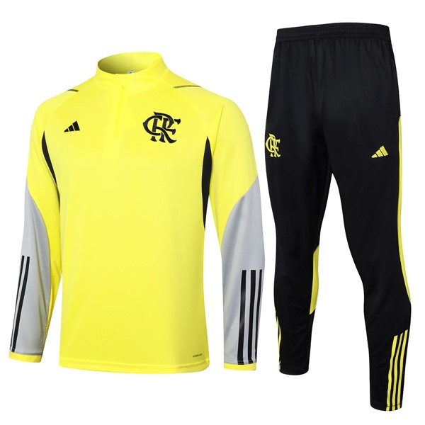 Sudadera De Training Flamengo 2024-2025 Amarillo